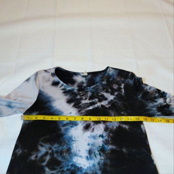 Ava Sam Blue Tie Dye Dress Size Small - Picture 8 of 9